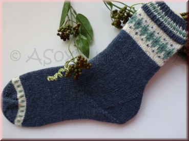 Anleitung No. 20 -  Socke Silke